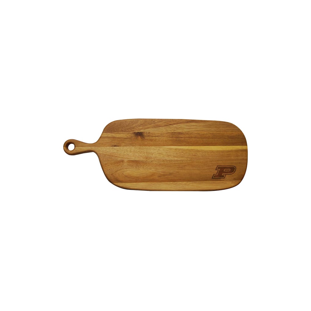 Purdue Boilermakers Acacia Paddle Serving Board
