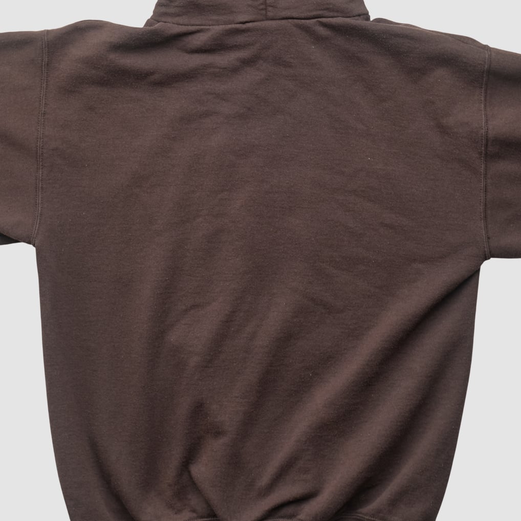 Purdue Boilermakers Champion 2000s Hooded Pullover Sweatshirt - Brown - S by Fanatics Real Vintage