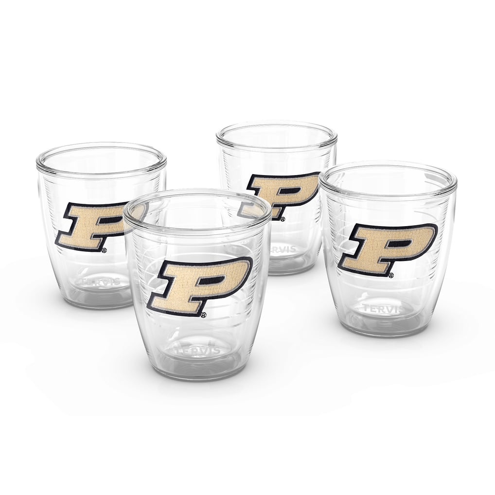 Purdue Boilermakers Tervis 4-Pack 12oz. Emblem Tumbler Set