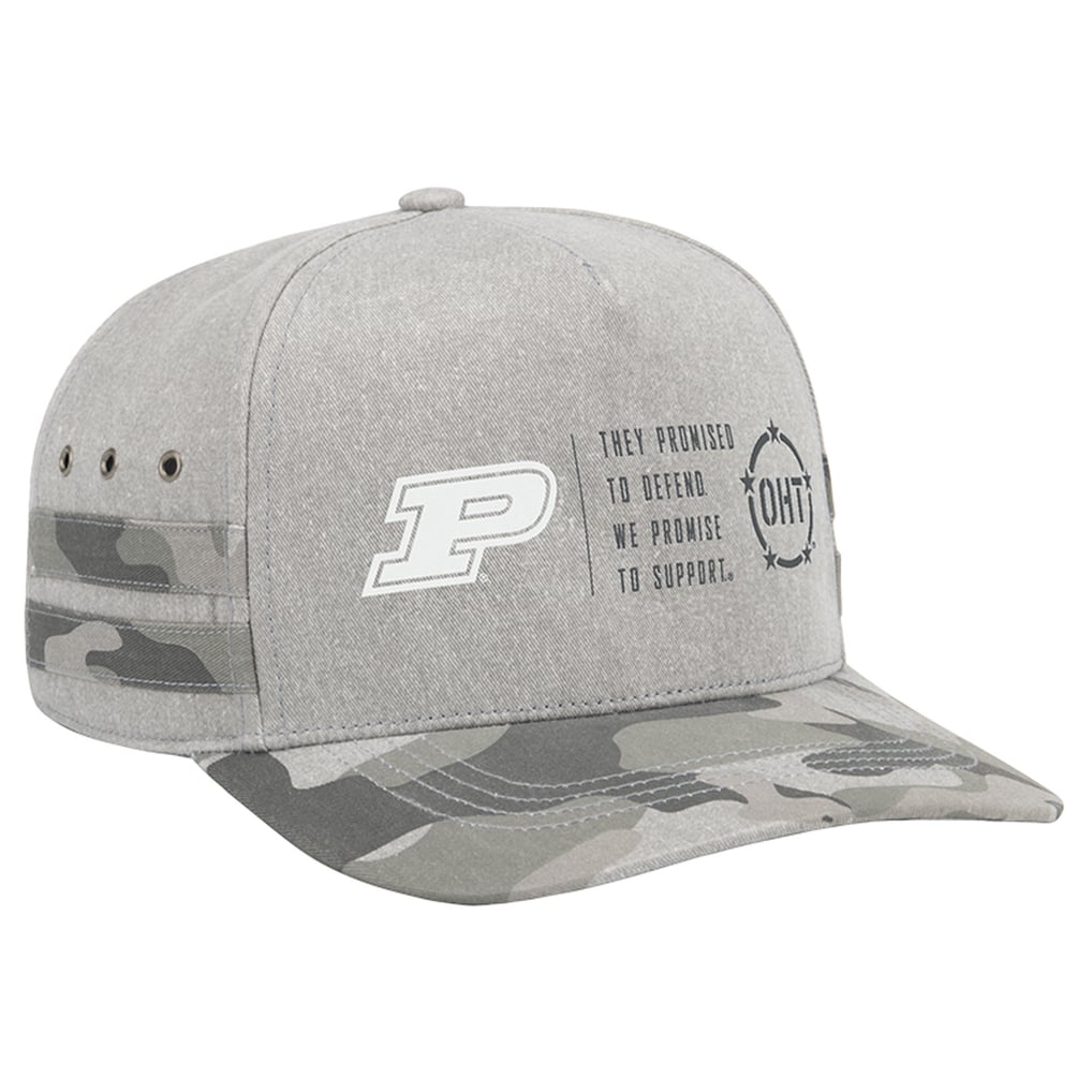  Purdue Boilermakers Colosseum Unisex OHT Squad Podium Adjustable Hat - Gray