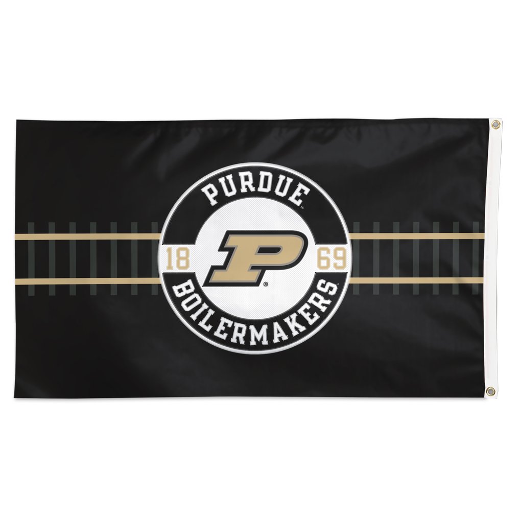 Purdue Boilermakers WinCraft 3' x 5' Applique Flag