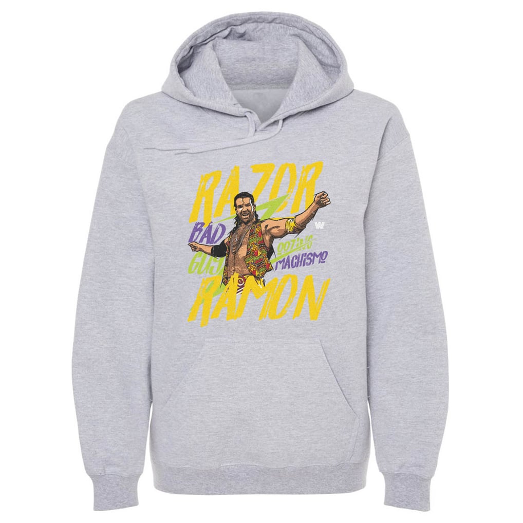  Razor Ramon 500 Level Bad Guy Pullover Hoodie - Gray