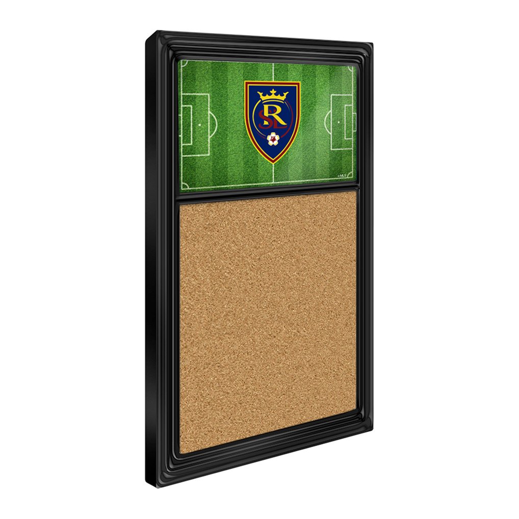 Real Salt Lake  17.5" x 31'' Cork Field Note Board