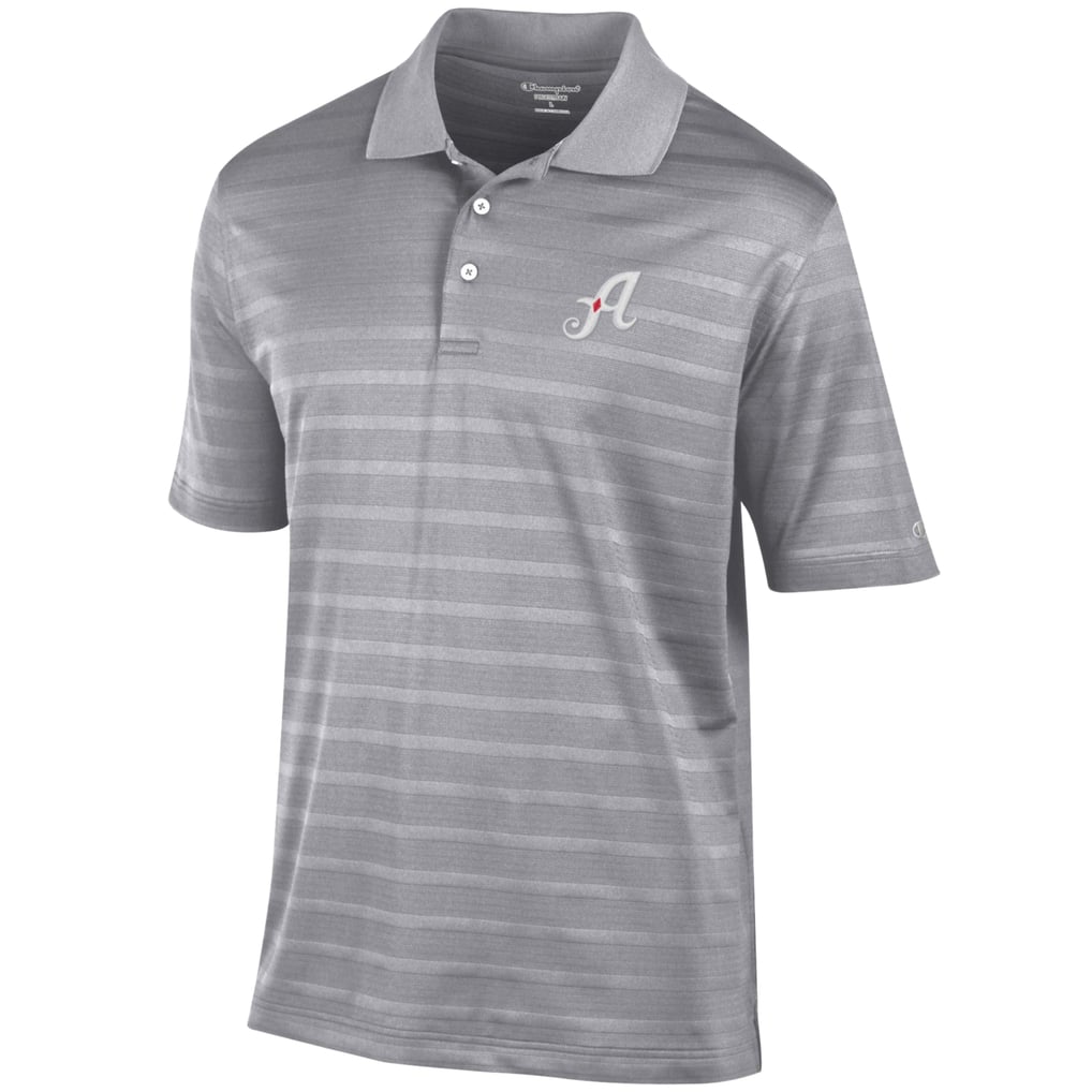  Reno Aces Champion Textured Solid Polo - Gray