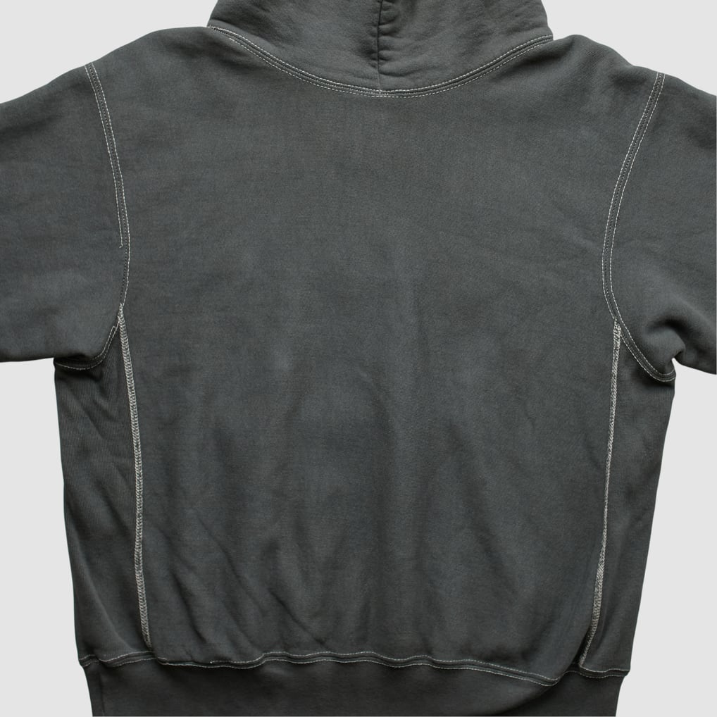 Rhode Island Rams Cotton Exchange 2000s Hooded Pullover Sweatshirt - Charcoal - XS by Fanatics Real Vintage