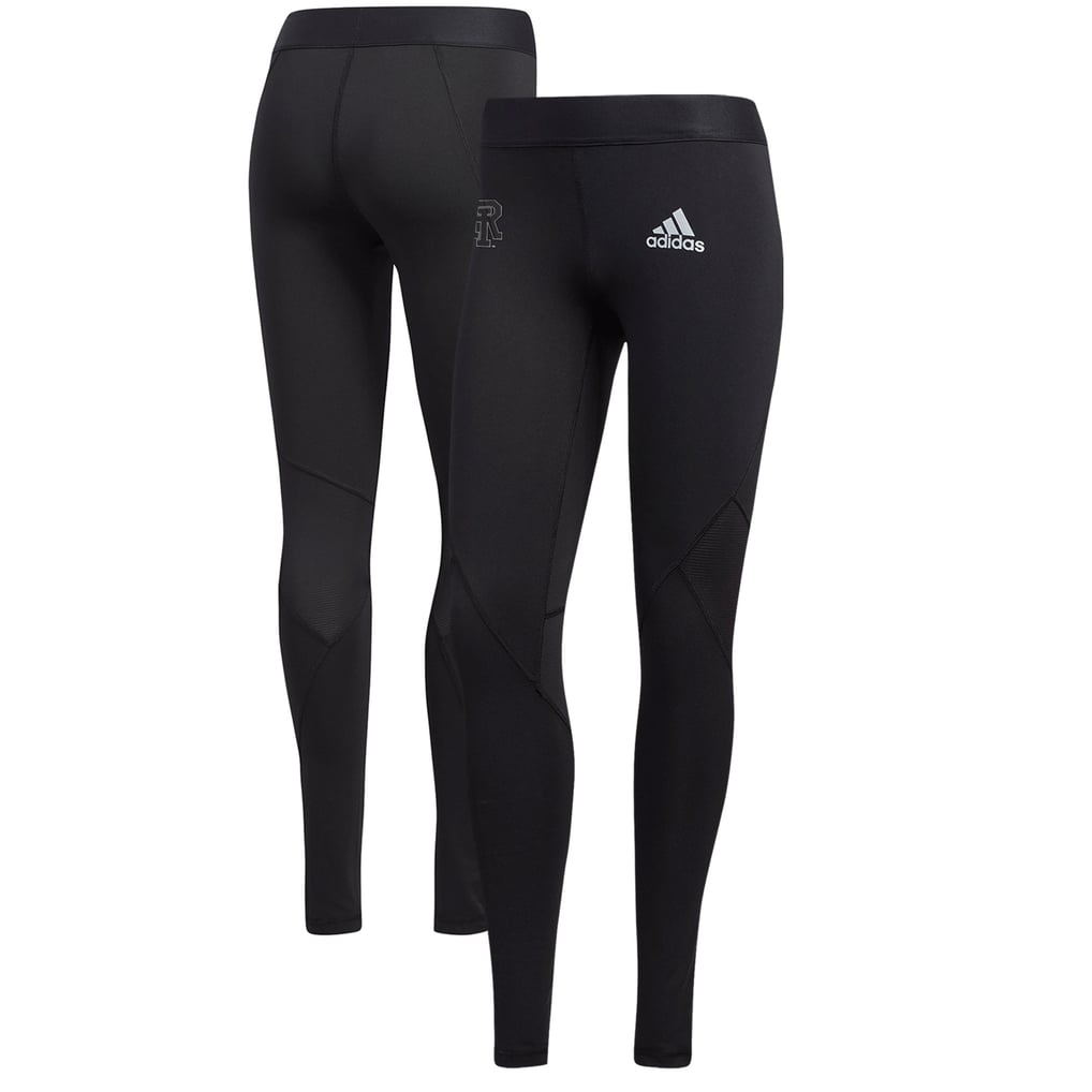  Rhode Island Rams adidas Women's Alphaskin Leggings - Black