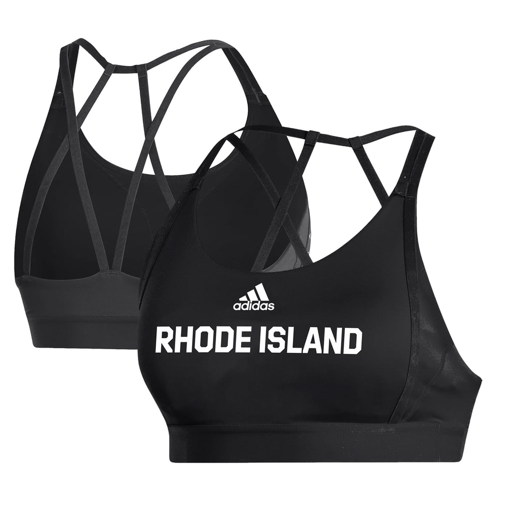  Rhode Island Rams adidas Women's Decorated Ultimate Bra - Black
