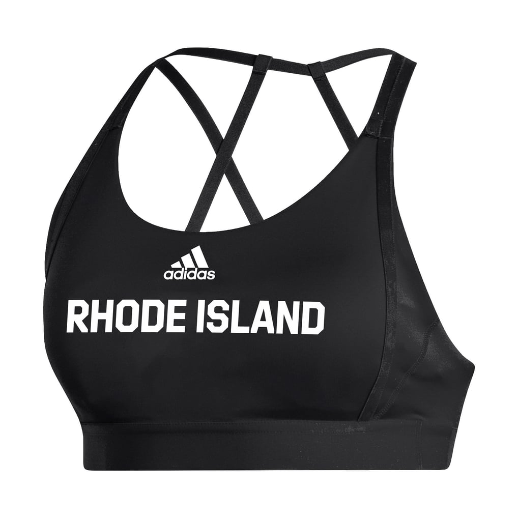  Rhode Island Rams adidas Women's Decorated Ultimate Bra - Black
