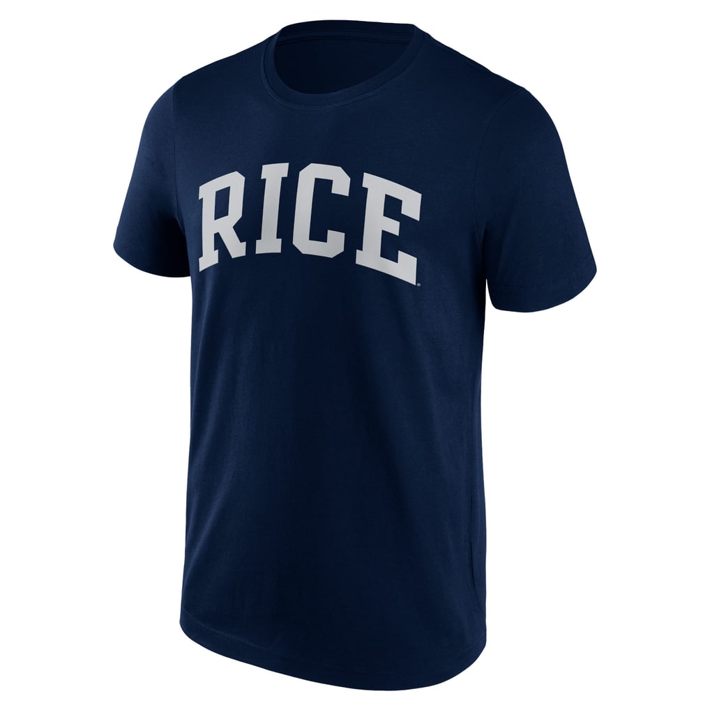 Rice Owls Basic Team Arch T-Shirt - Navy