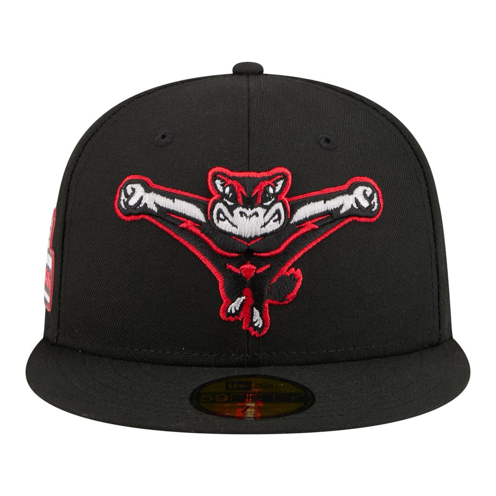  Richmond Flying Squirrels New Era Authentic Collection 59FIFTY Fitted Hat - Black