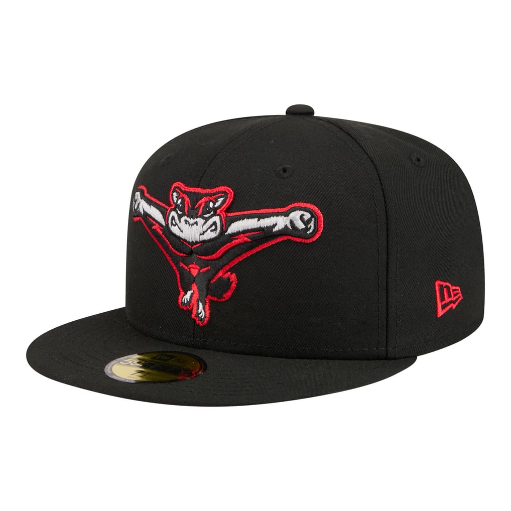  Richmond Flying Squirrels New Era Authentic Collection 59FIFTY Fitted Hat - Black