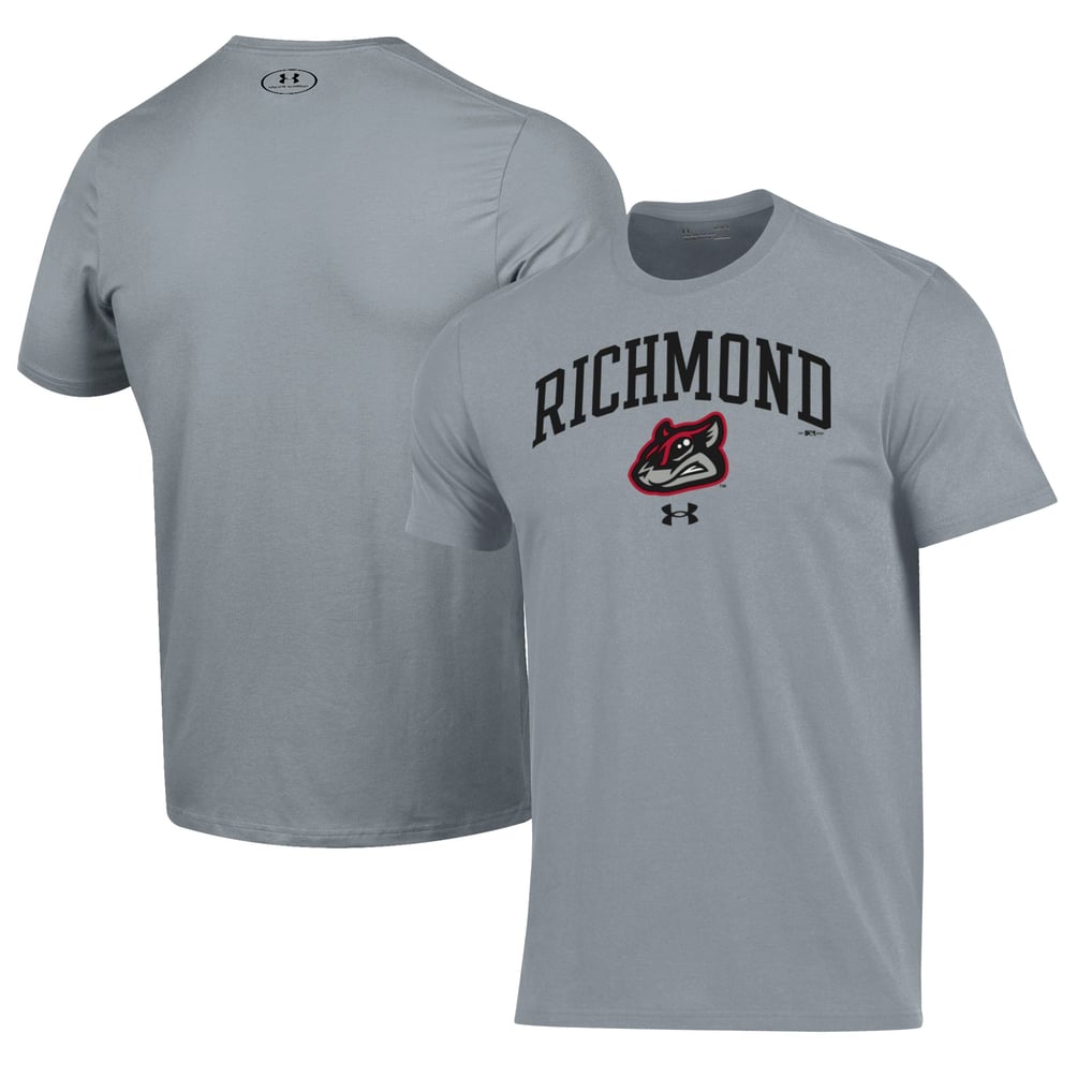 Richmond Flying Squirrels Under Armour Performance T-Shirt - Gray