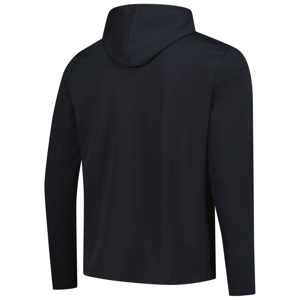Rocket Classic FootJoy Ottoman Jacquard Pullover Hoodie - Black