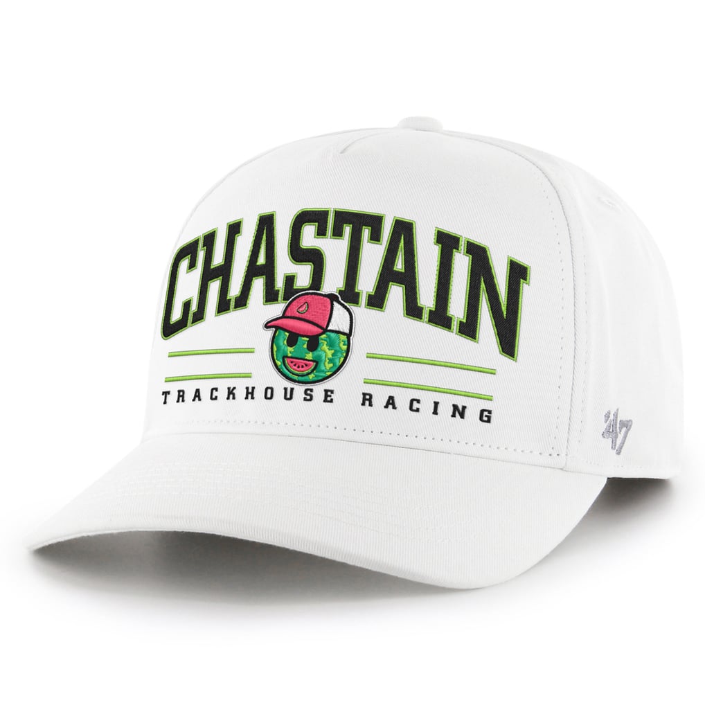  Ross Chastain '47  Roscoe Hitch Adjustable Hat - White