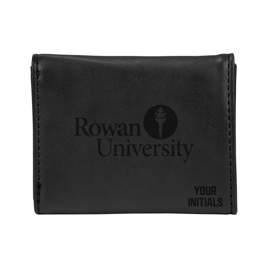 Rowan Profs Personalized Trifold Wallet - Black