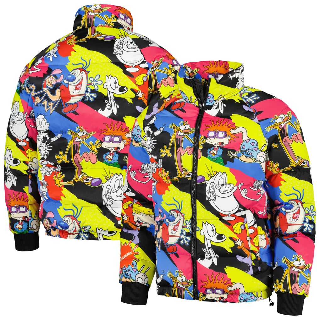Rugrats Freeze Max Raglan Full-Zip Puffer Jacket - Pink