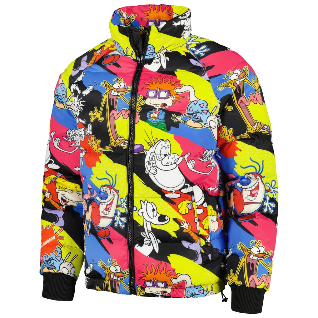 Rugrats Freeze Max Raglan Full-Zip Puffer Jacket - Pink