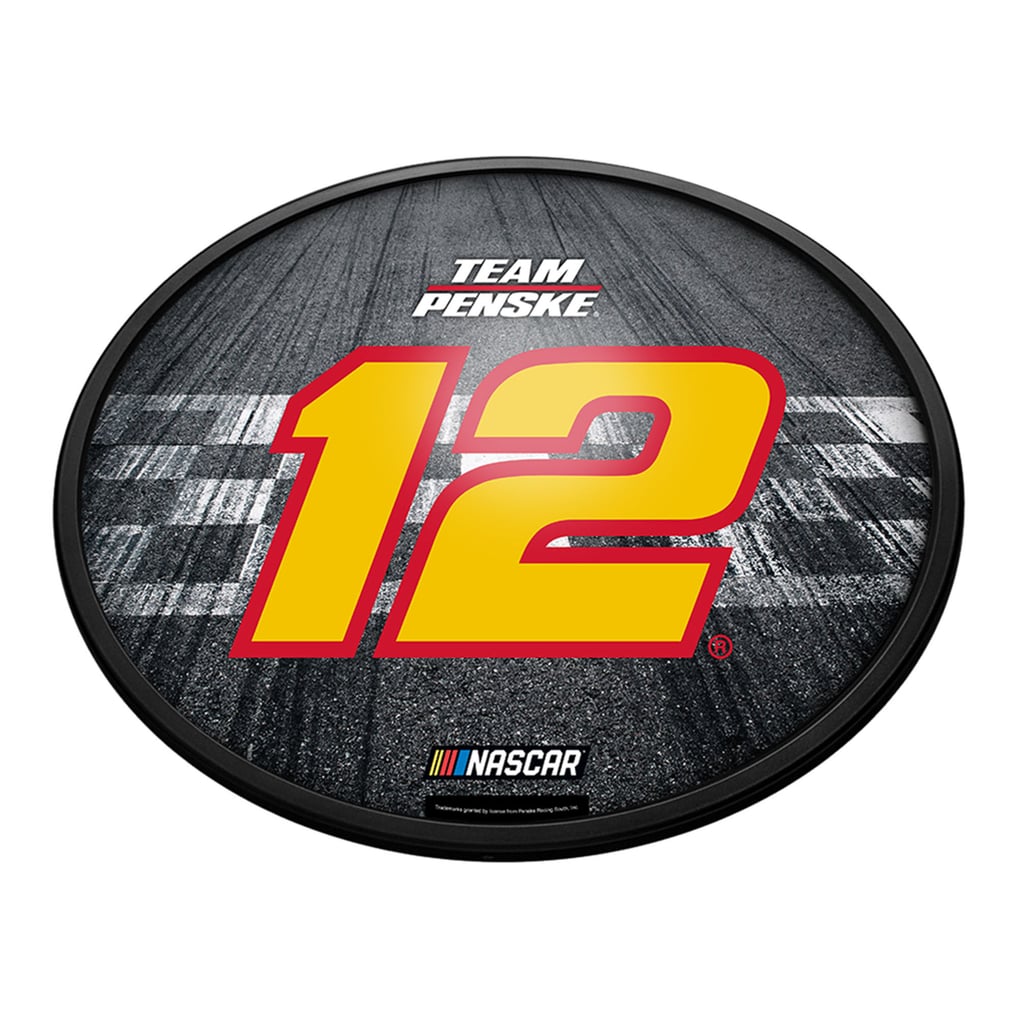  Ryan Blaney 18'' Round Slimline Illuminated Wall Sign