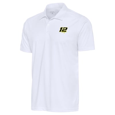 Ryan Blaney Antigua Tribute Polo - White
