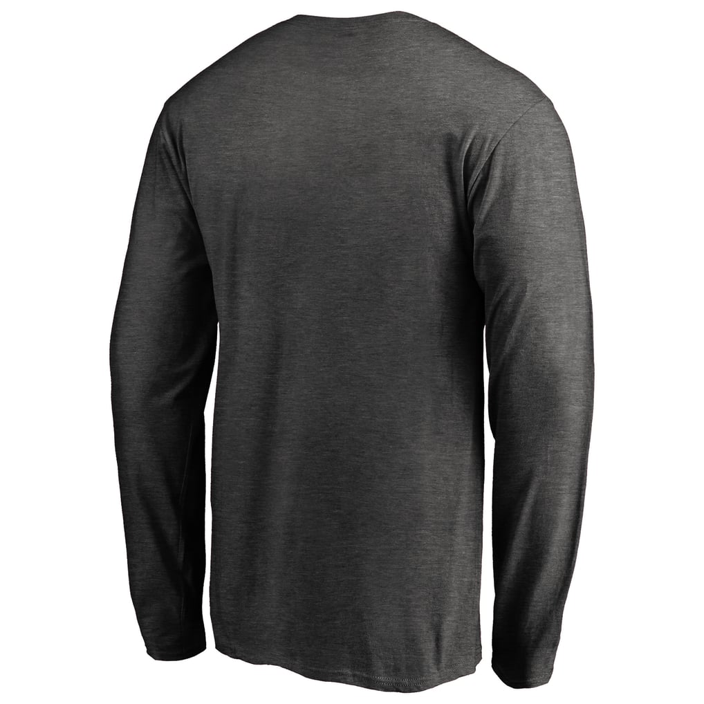 Ryan Blaney Stealth Pop Verbiage Long Sleeve T-Shirt - Heathered Charcoal