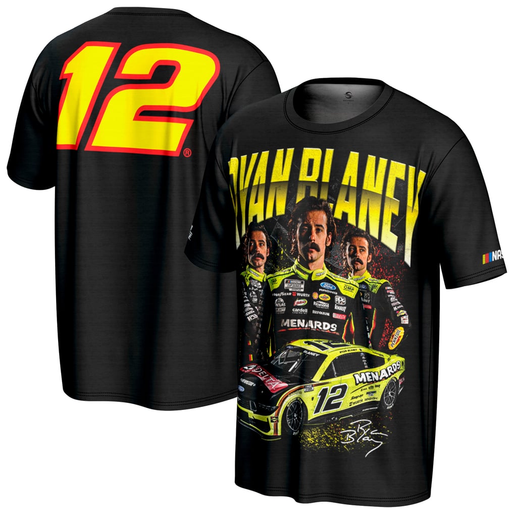 Ryan Blaney ProSphere Delta Collage T-Shirt - Black