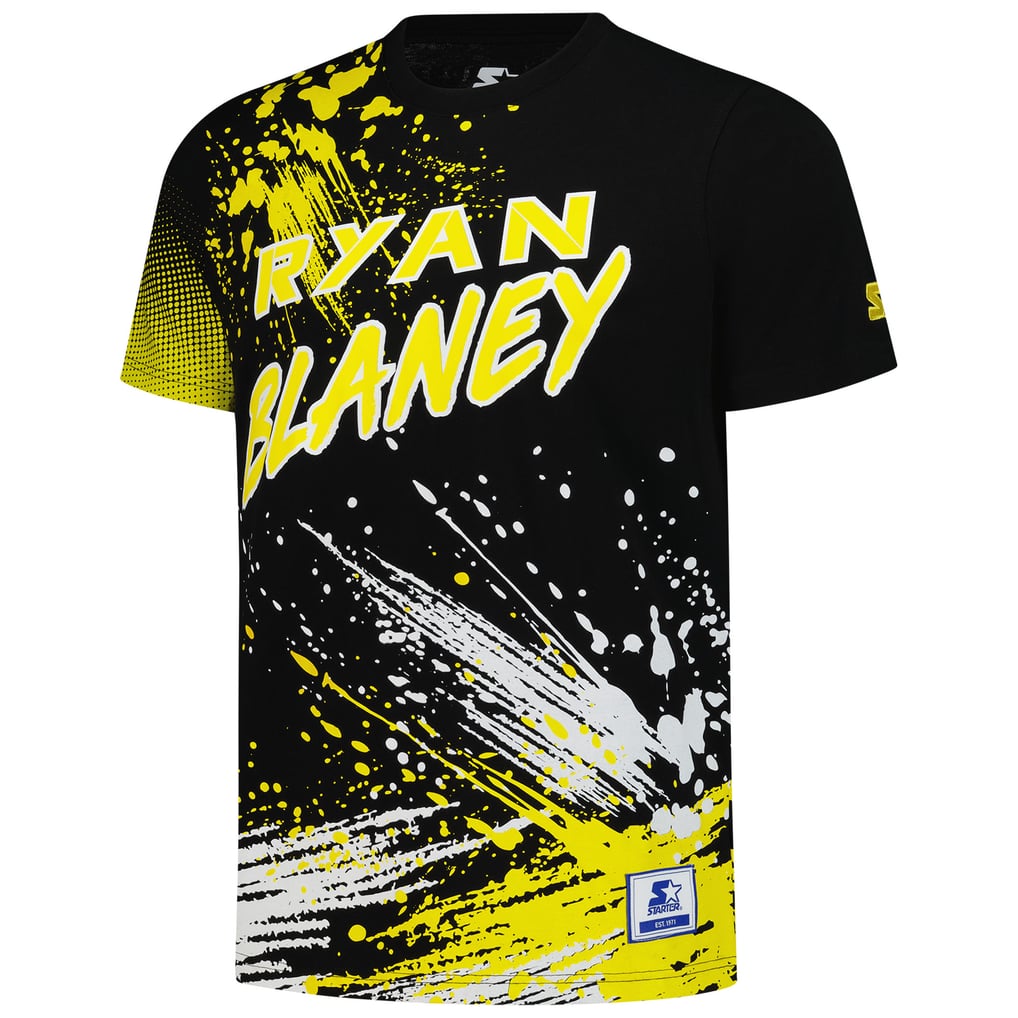 Ryan Blaney Starter Touchdown Extreme T-Shirt - Black