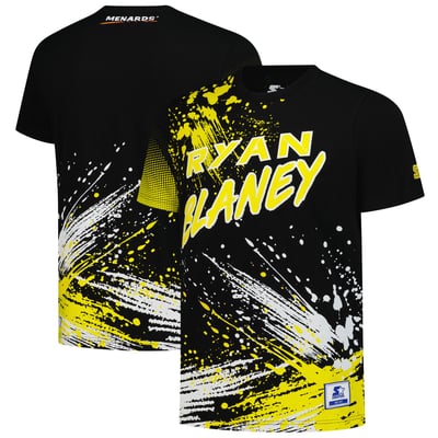 Ryan Blaney Starter Touchdown Extreme T-Shirt - Black