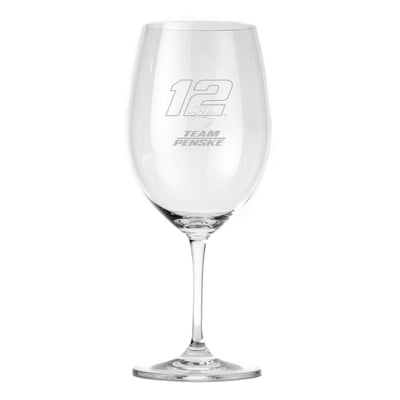 Ryan Blaney NASCAR 22oz Wine Glass