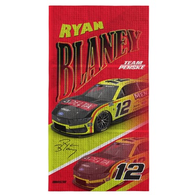 Ryan Blaney The Northwest Group Reflection 35" x 60" Waffle Weave Beach Towel