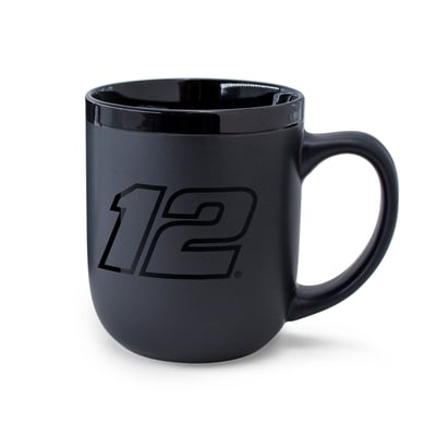 Ryan Blaney WinCraft 17oz. Black Ceramic Mug