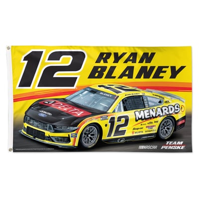  Ryan Blaney WinCraft 3' x 5' Single-Sided Deluxe Flag