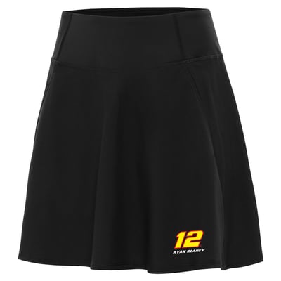  Ryan Blaney Antigua Women's Chip Skort - Black