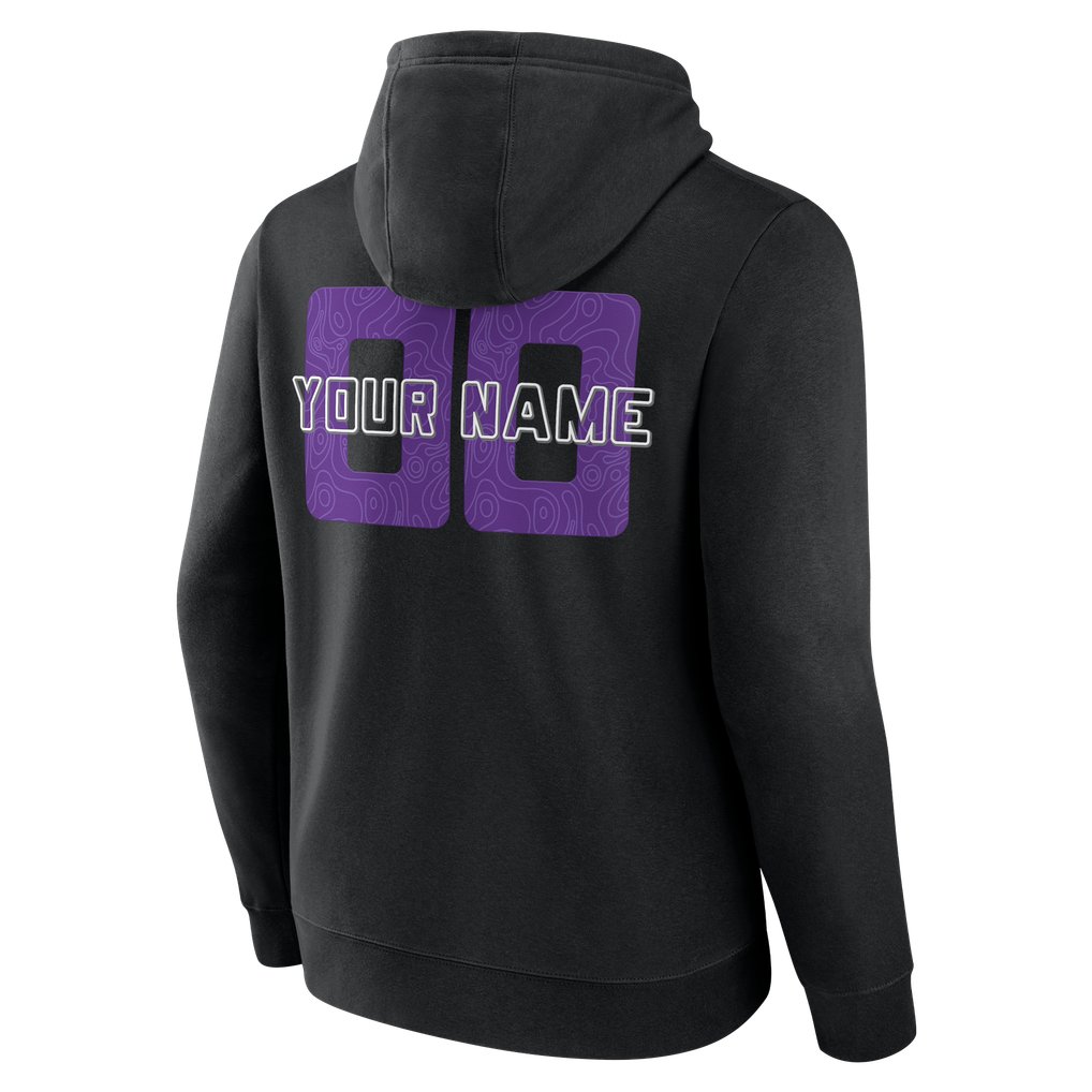 Sacramento Kings Custom Stellar Pullover Hoodie - Black