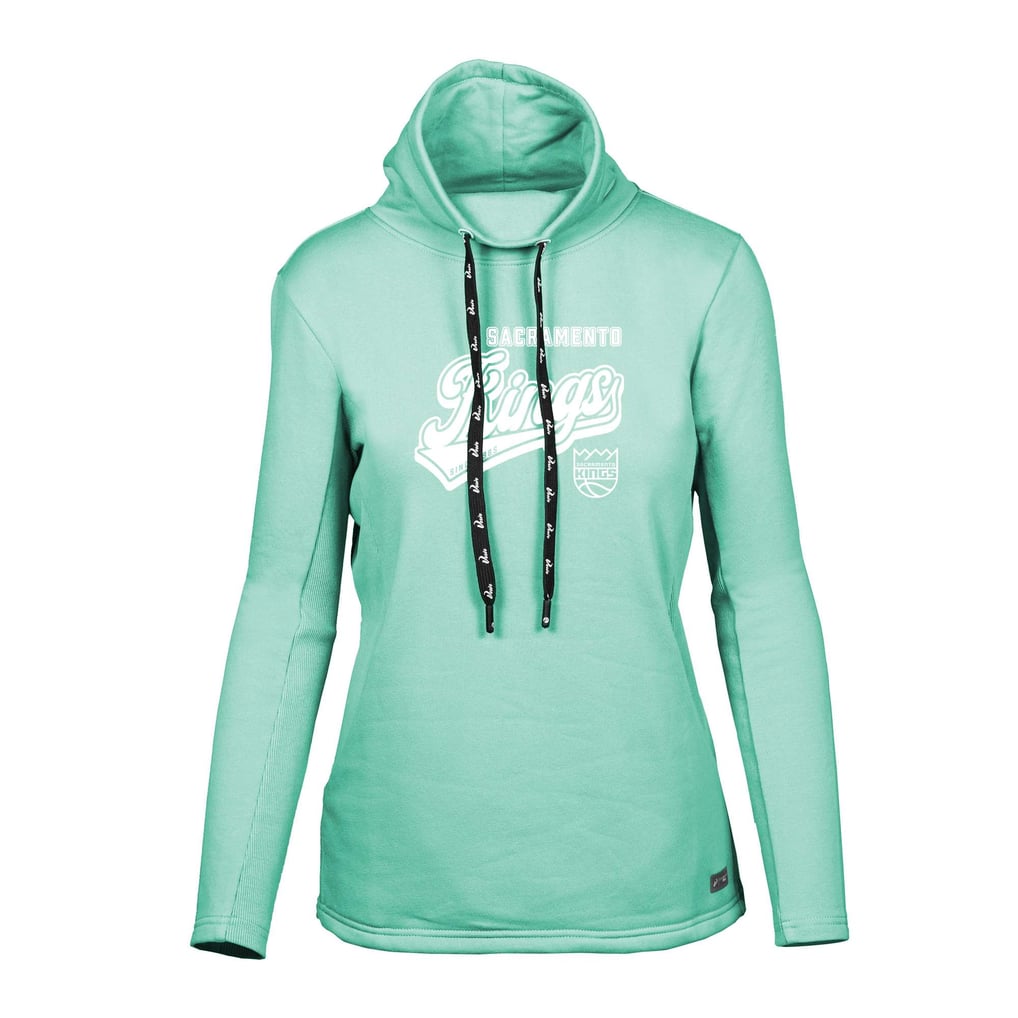 Sacramento Kings Levelwear Women's Loop Sweep Pullover Sweatshirt - Mint