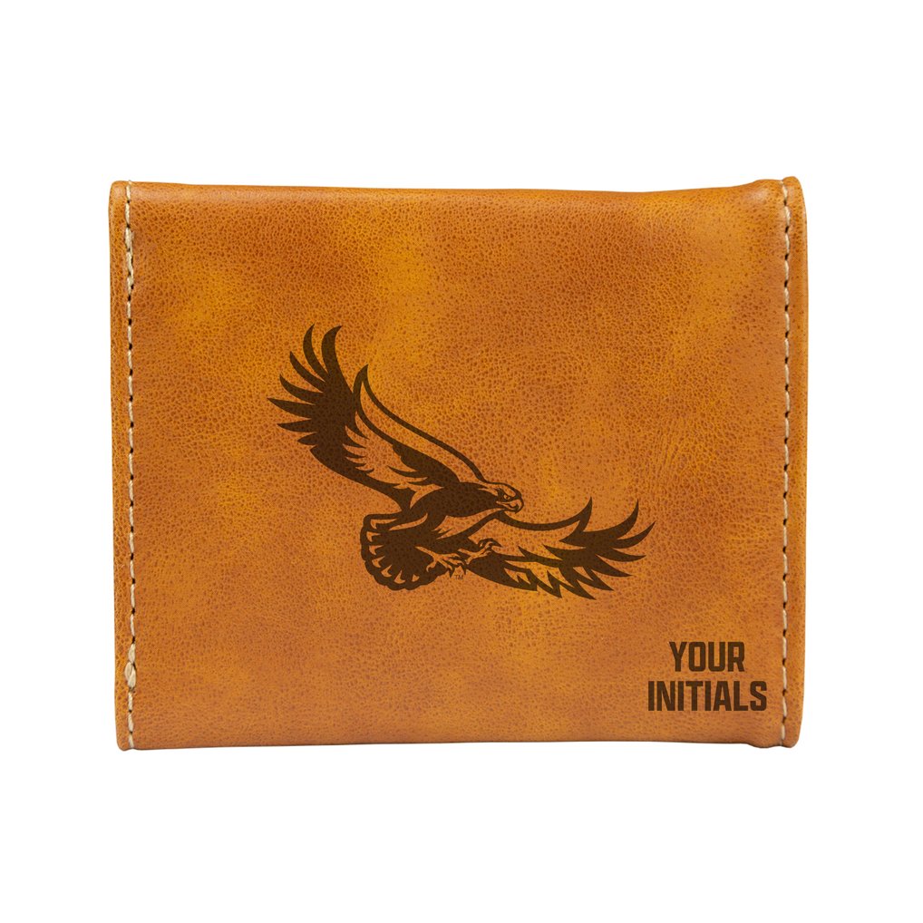 Saint Joseph's Hawks Personalized Trifold Wallet - Brown