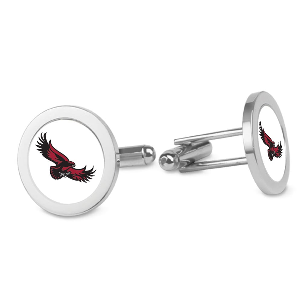 Saint Joseph's Hawks Logo Cufflinks - Silver