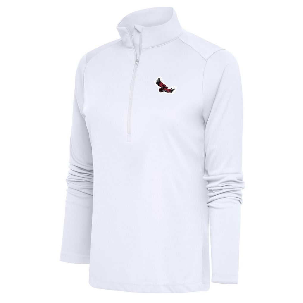  Saint Joseph's Hawks Antigua Women's Tribute Half-Zip Pullover Top - White