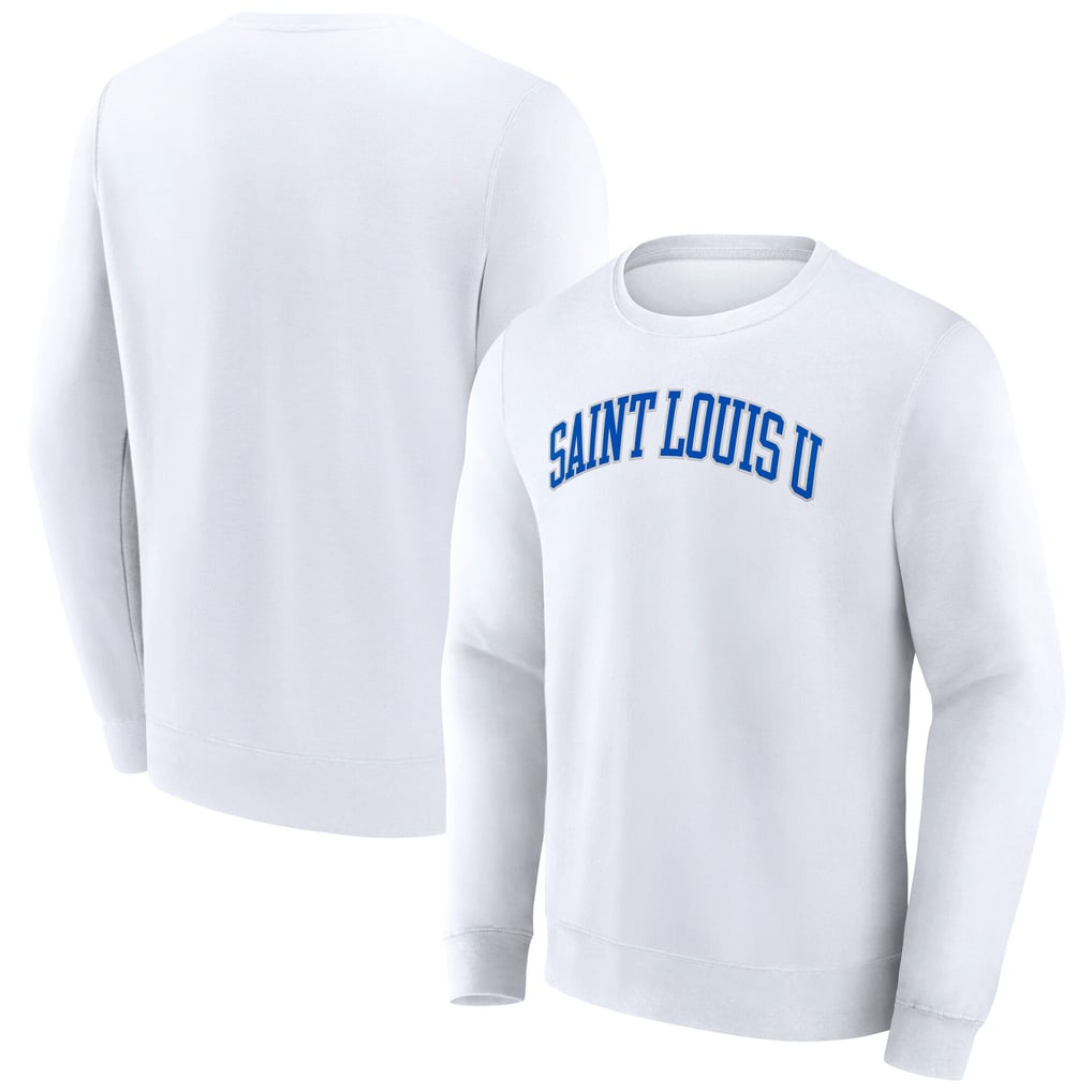 Saint Louis Billikens Fanatics Short Name Pullover Sweatshirt - White