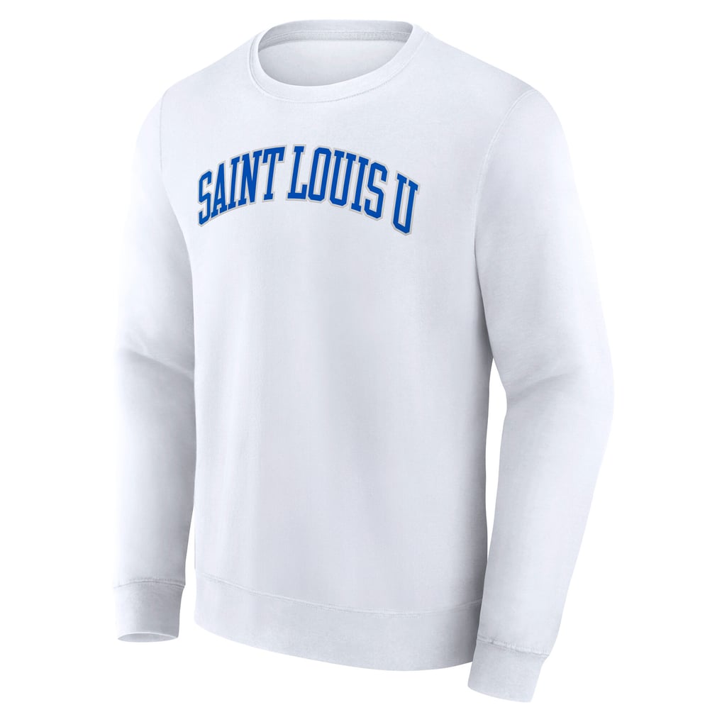 Saint Louis Billikens Fanatics Short Name Pullover Sweatshirt - White