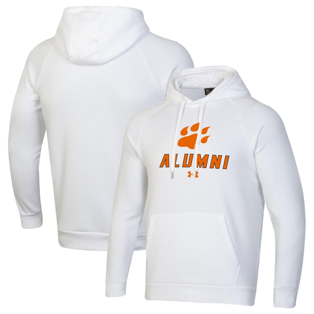 Sam Houston State Bearkats Under Armour Alumni Rival Fleece Pullover Hoodie - White