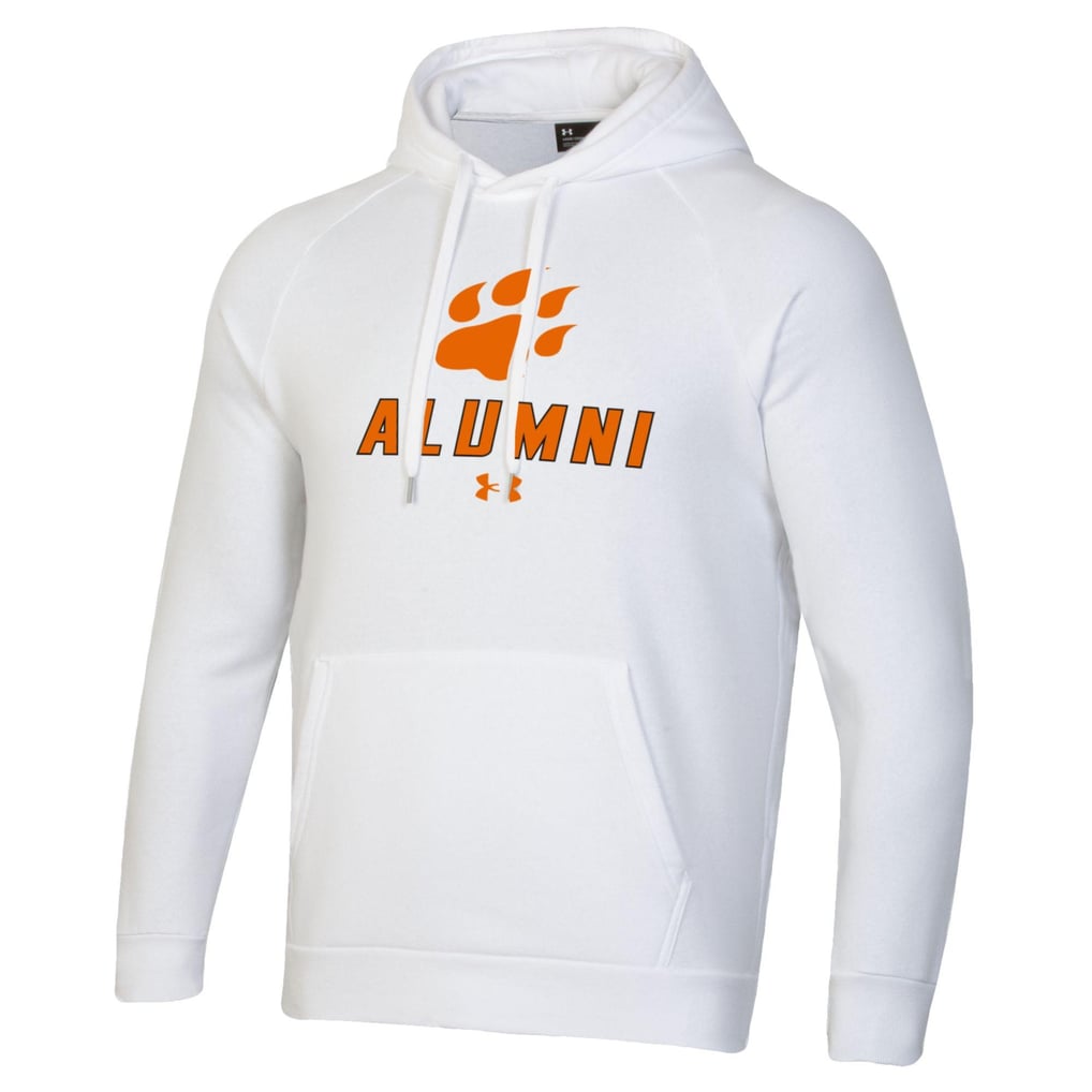 Sam Houston State Bearkats Under Armour Alumni Rival Fleece Pullover Hoodie - White