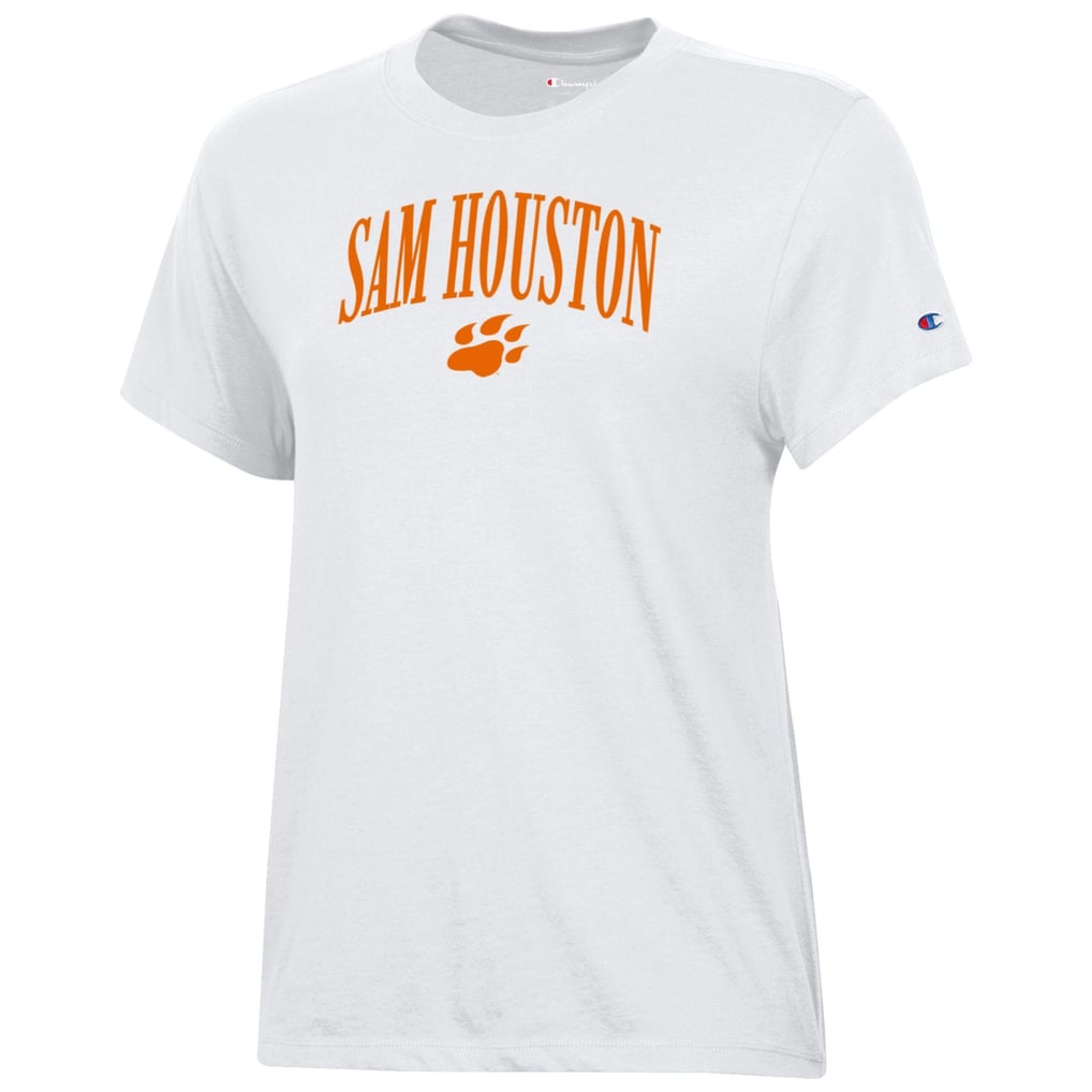  Sam Houston State Bearkats Champion Women's Core T-Shirt - White