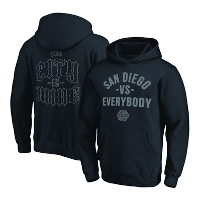 San Diego FC Paper Planes Unisex The City Is Mine Hoodie - Navy