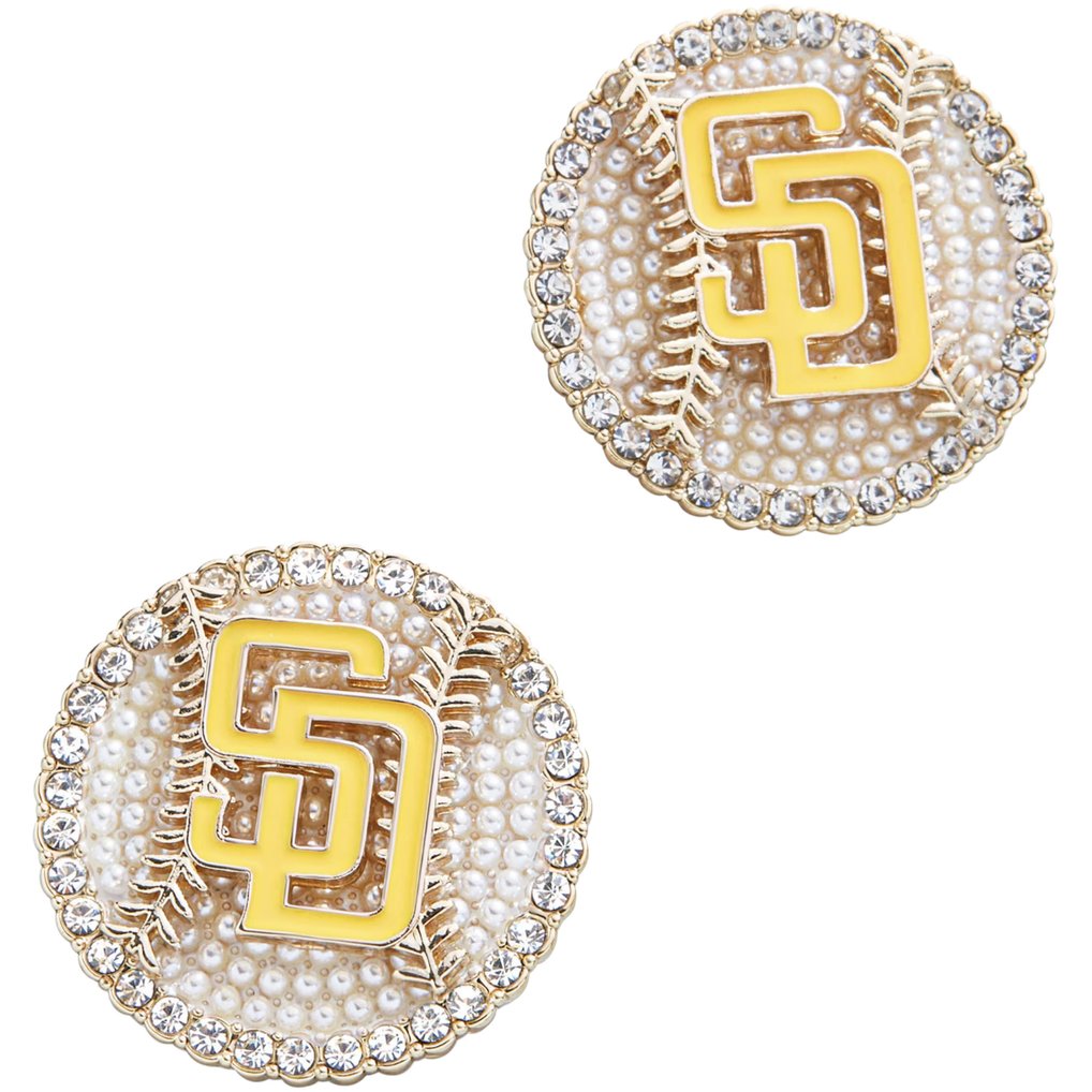 San Diego Padres BaubleBar Statement Stud Earrings
