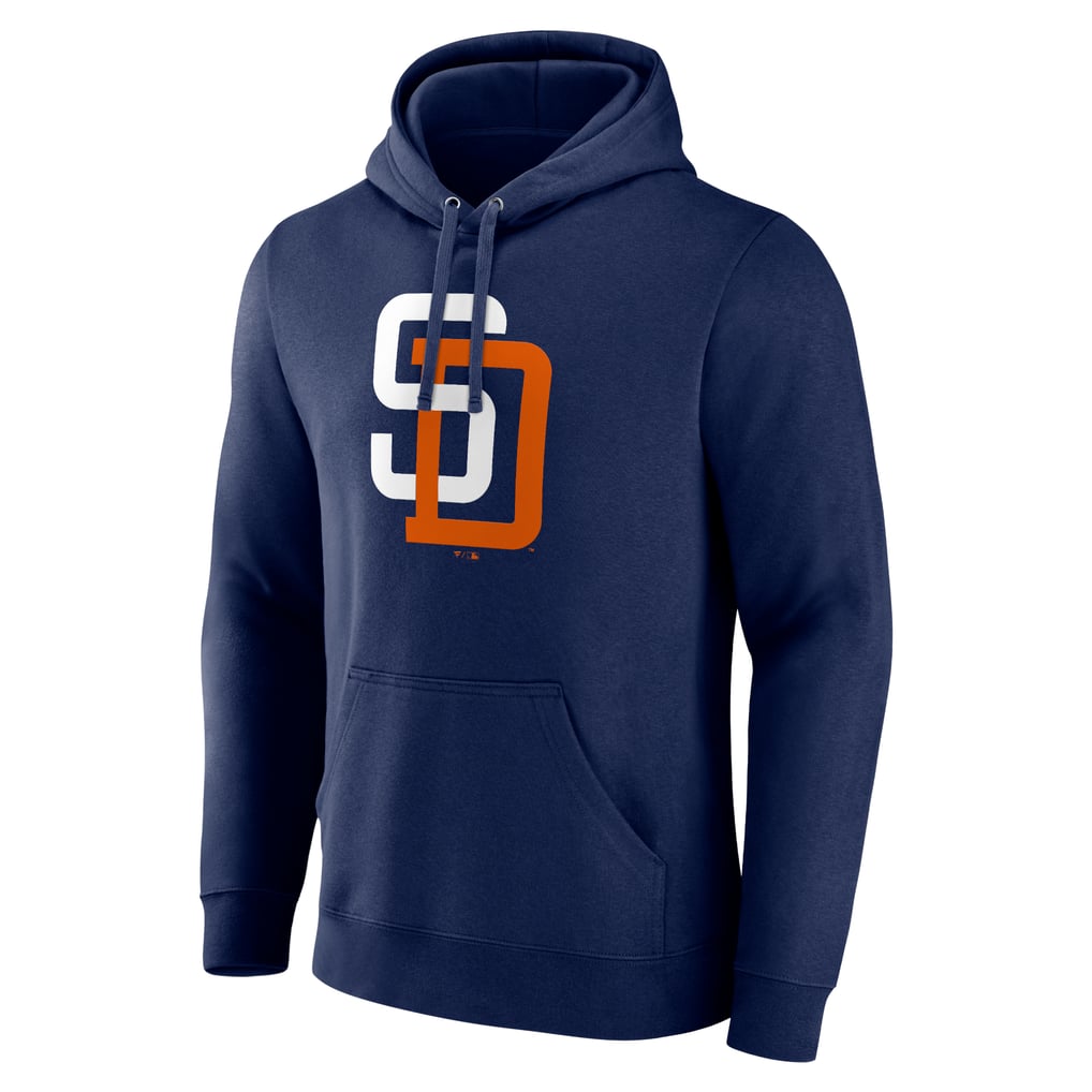 San Diego Padres Cooperstown Collection Pullover Hoodie - Navy
