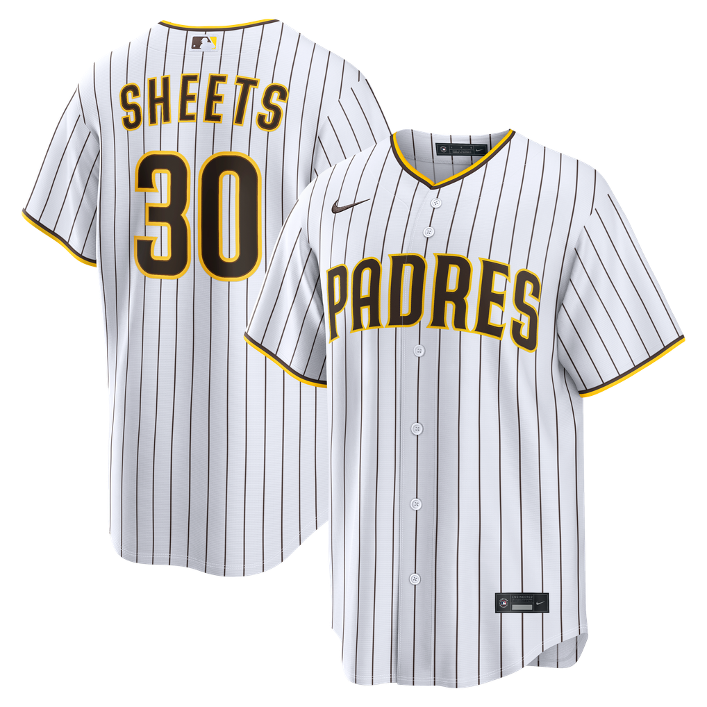Gavin Sheets San Diego Padres Nike Home Replica Jersey - White