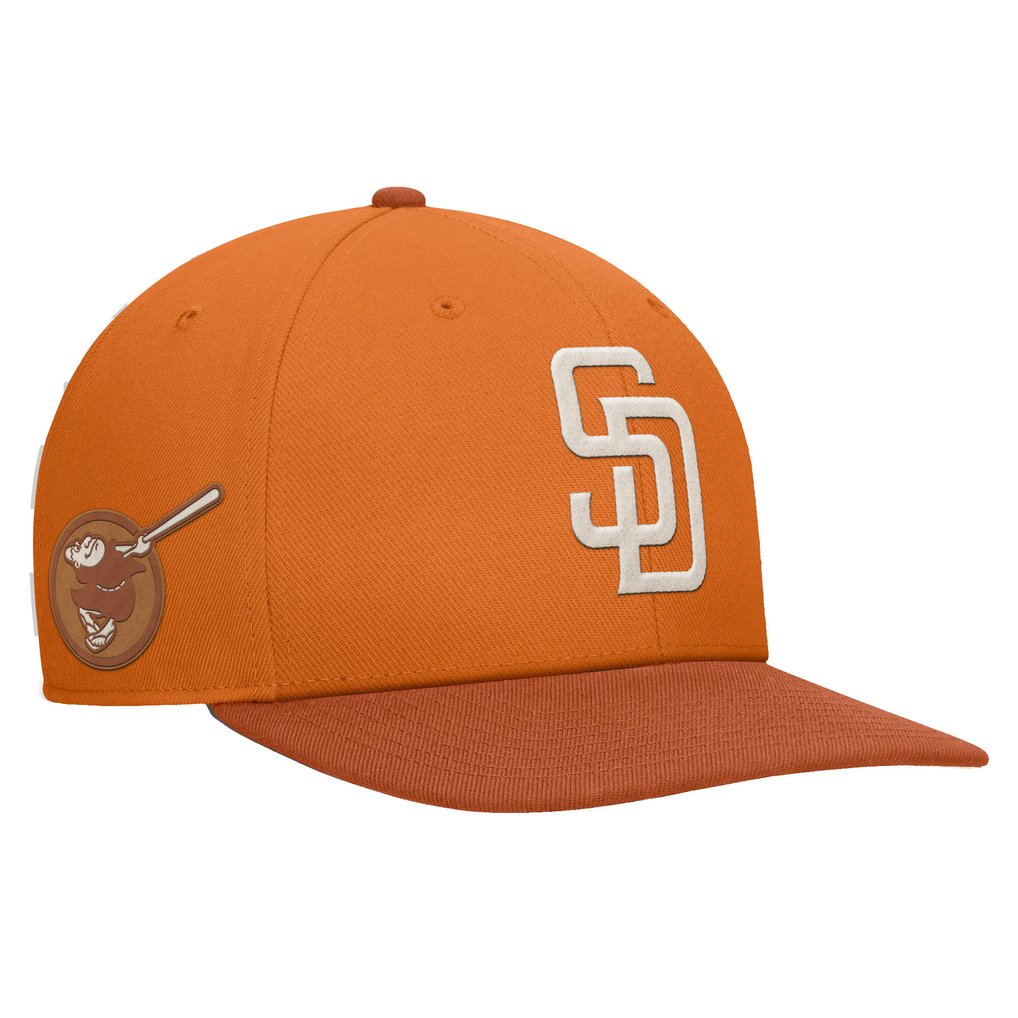 San Diego Padres Nike Pro Dunk Performance Snapback Hat - Orange