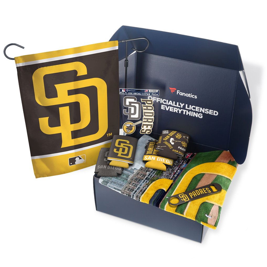 Fanatics San Diego Padres Tailgate Game Day Essentials Gift Box