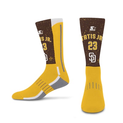 Fernando Tatis Jr. San Diego Padres Starter Youth Jersey Arch Crew Socks - Gold