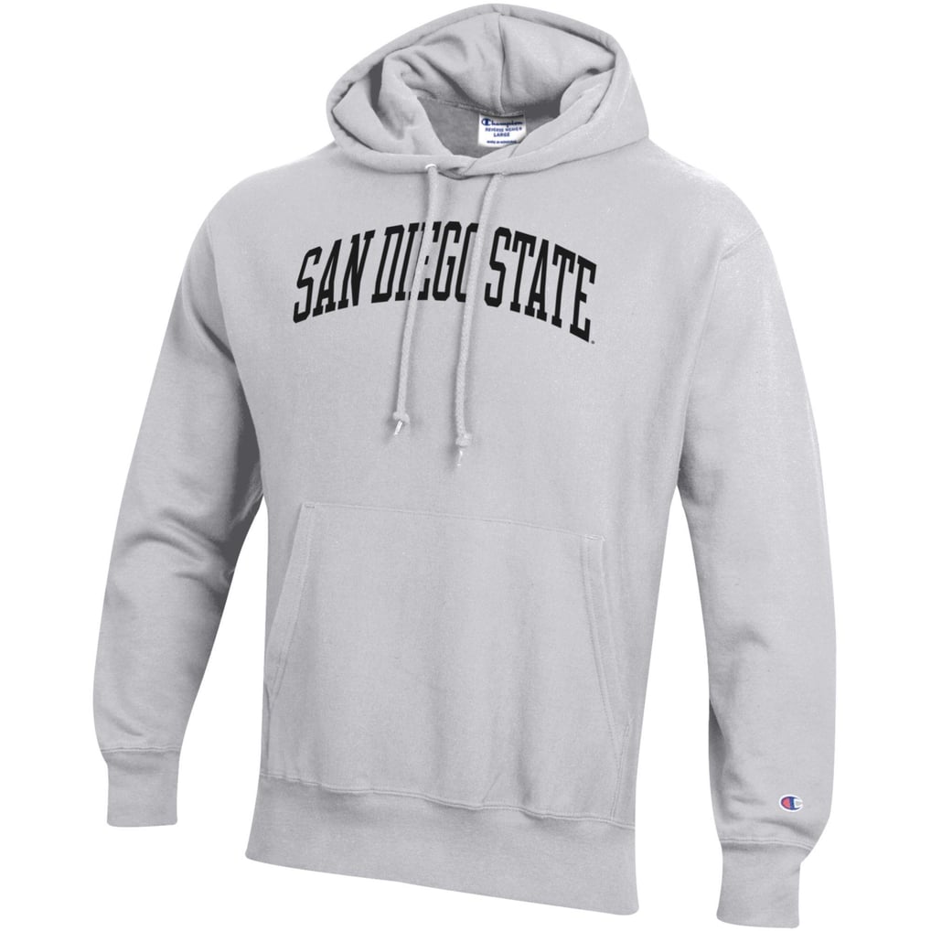 San Diego State Aztecs Champion Reverse Weave Pullover Hoodie - Gray